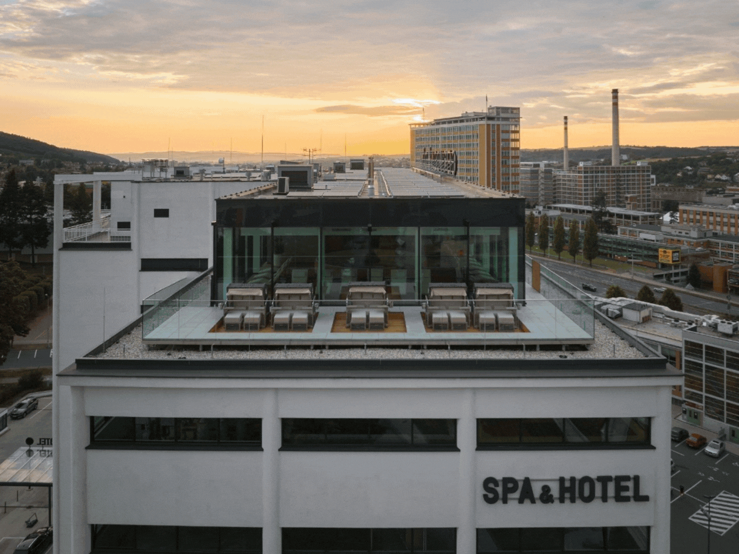 Nový spa hotel v centru Zlína